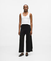 Contrast piping culottes
