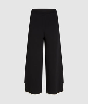 Contrast piping culottes