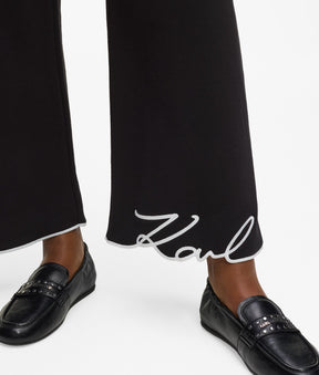 Signature hem sweatpants