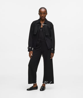 Signature hem sweatpants