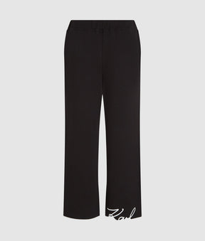 Signature hem sweatpants