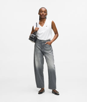 Ikon barrel-leg jeans