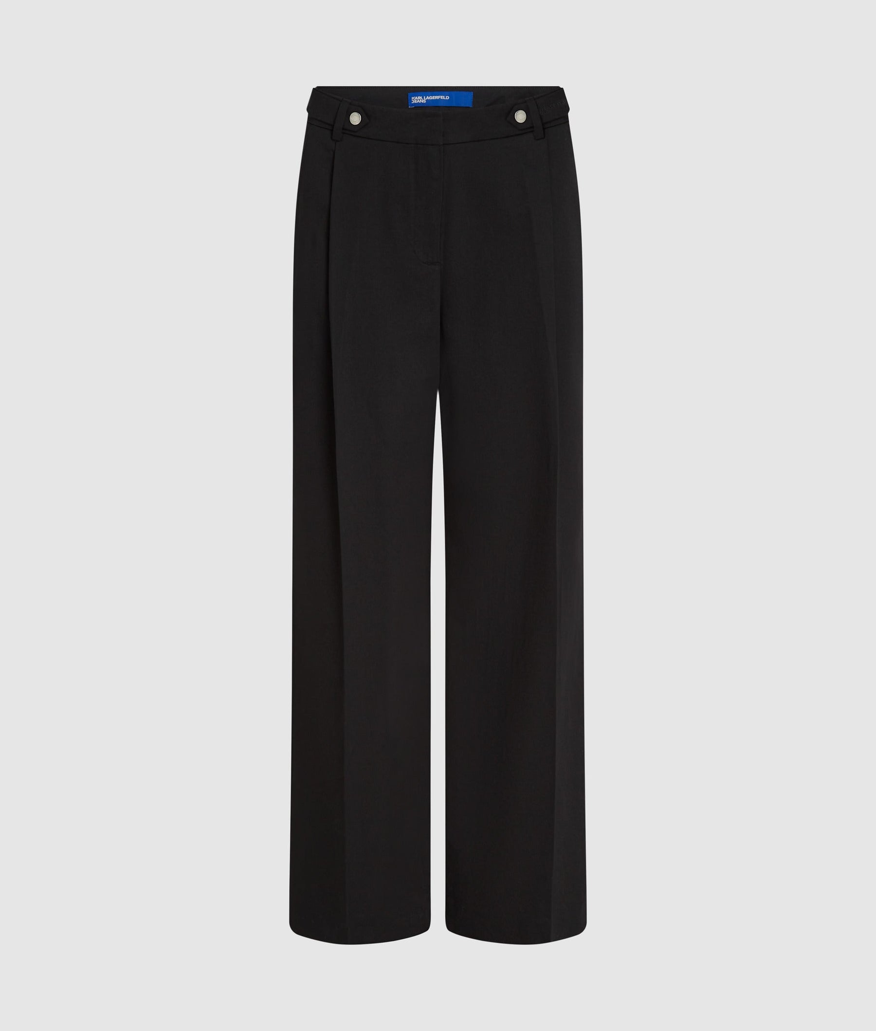 Wide leg tailored pants