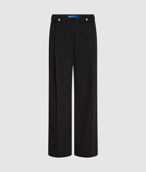 Wide leg tailored pants