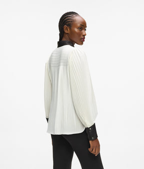 Pleated shirt