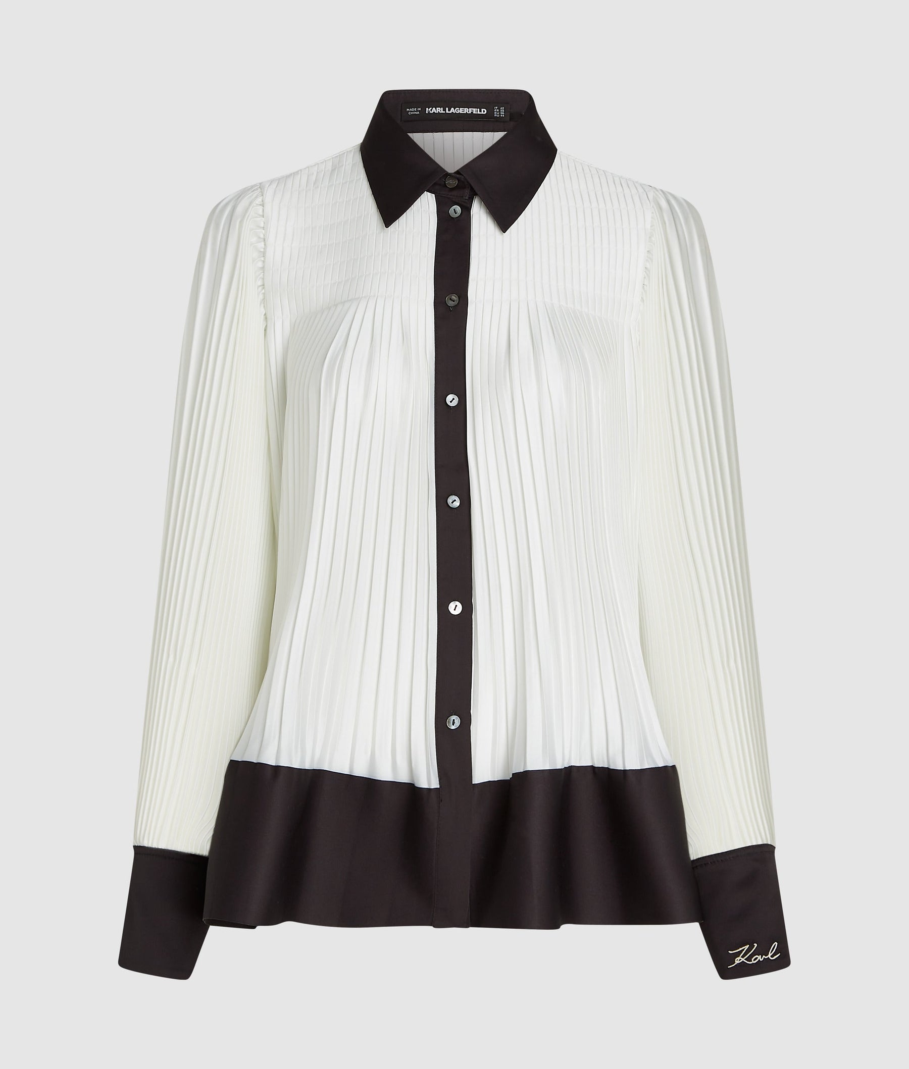 Pleated shirt