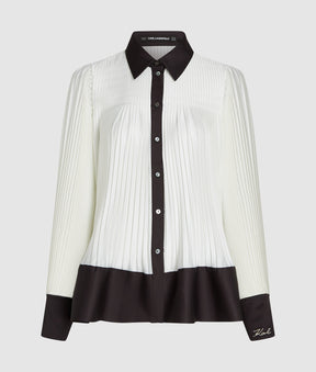 Pleated shirt