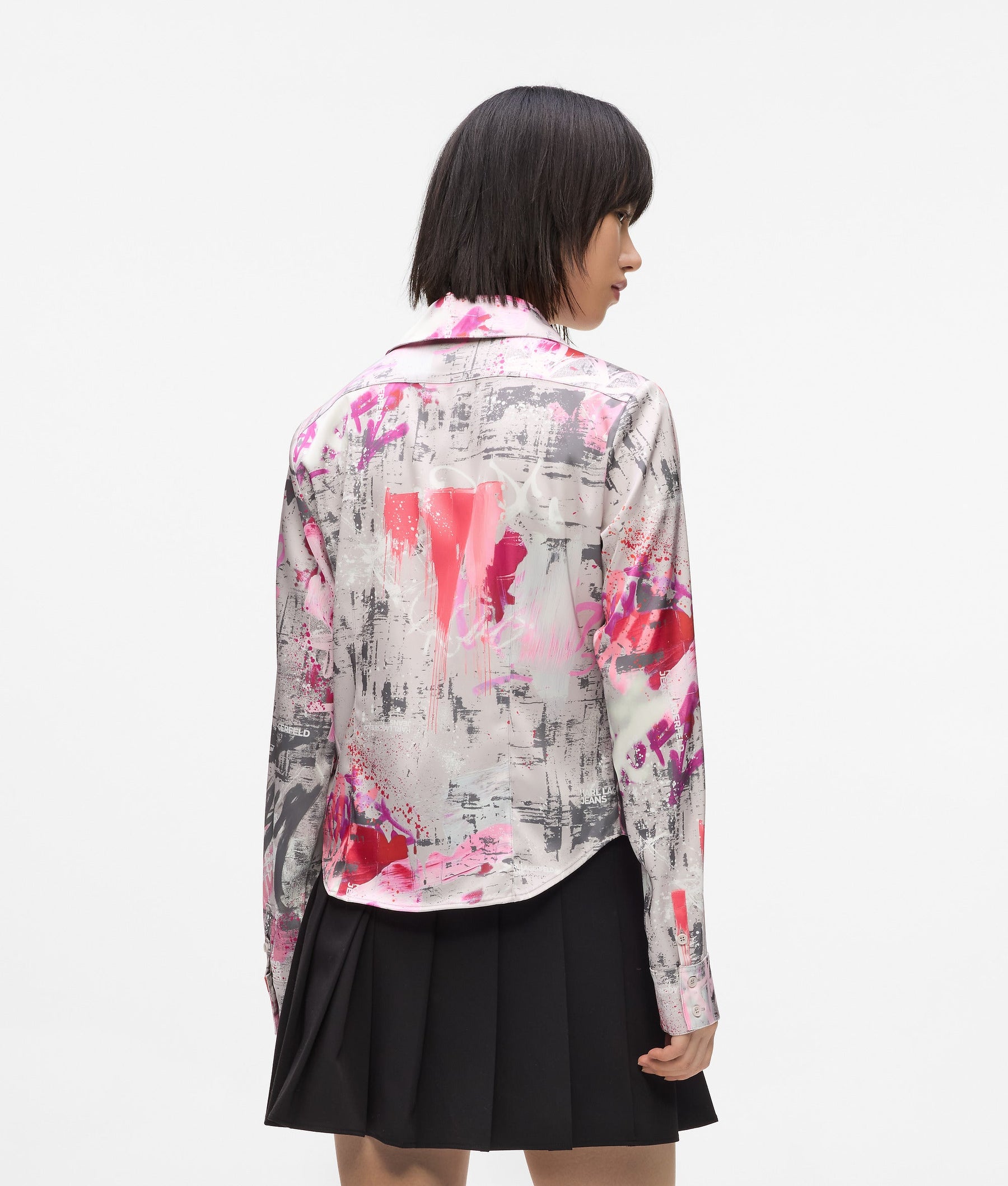 All-over paint shirt