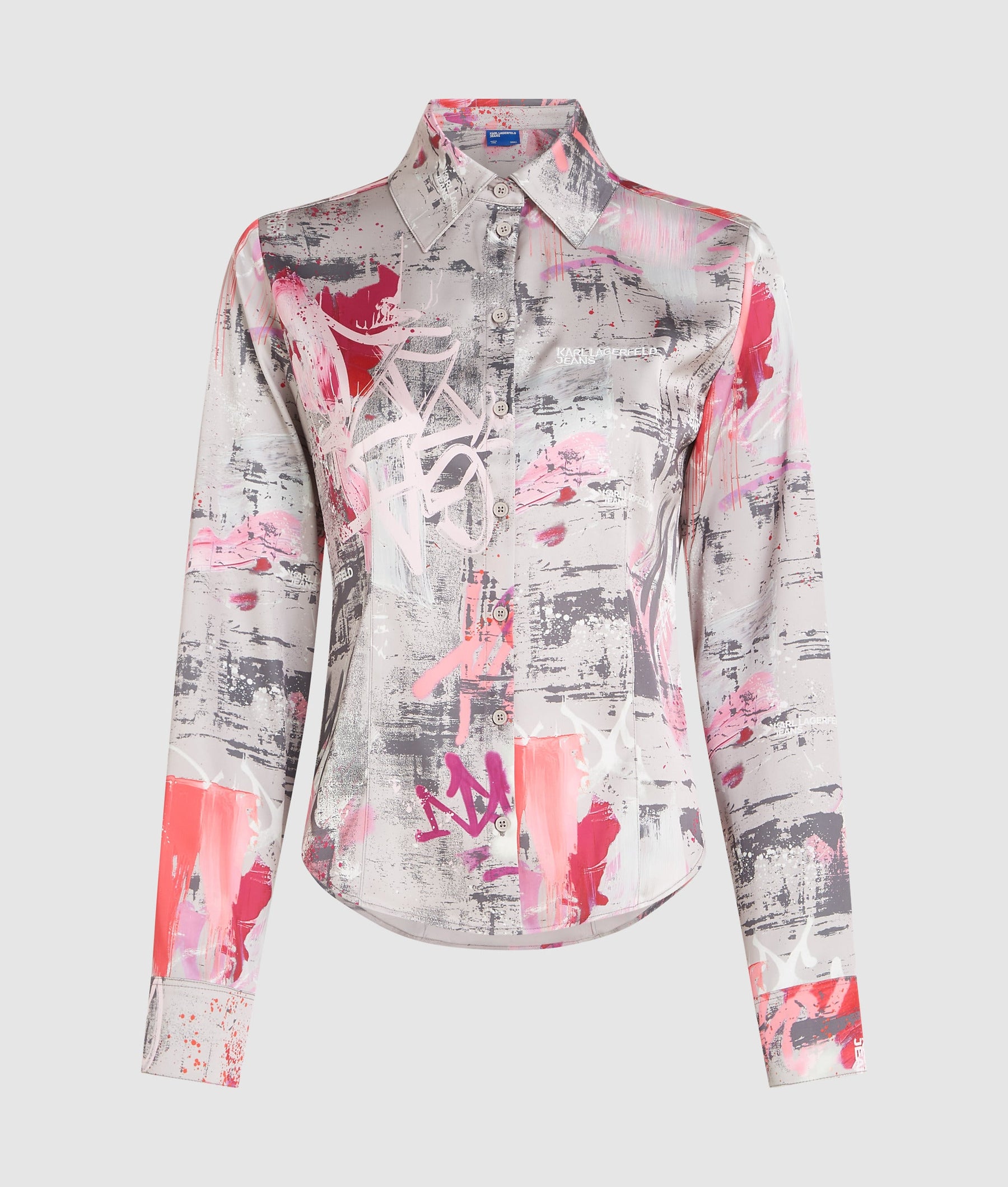 All-over paint shirt