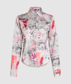 All-over paint shirt