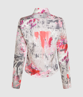 All-over paint shirt
