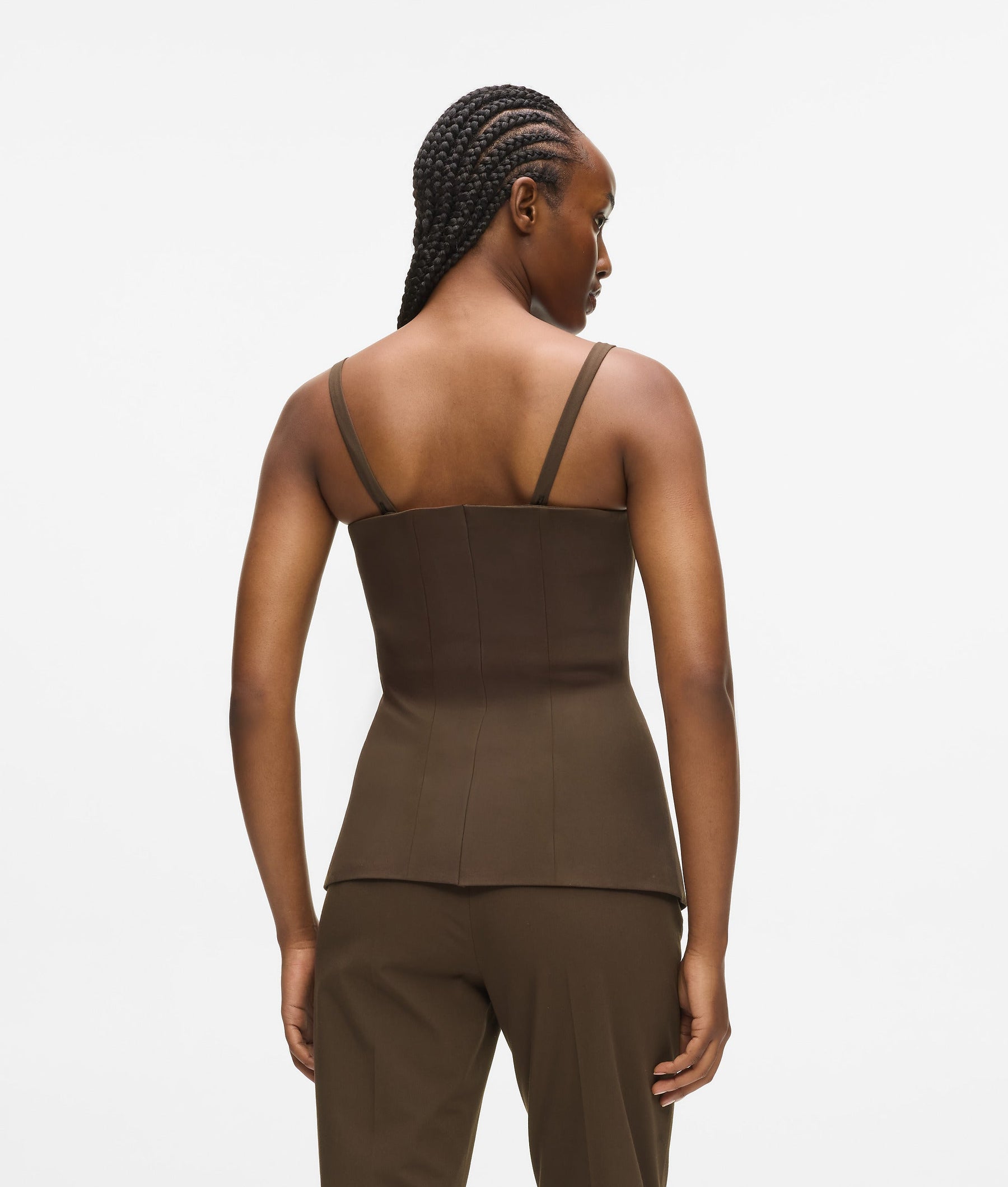 Square-neck waistcoat