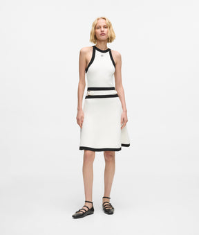 Karl DNA belted knit dress