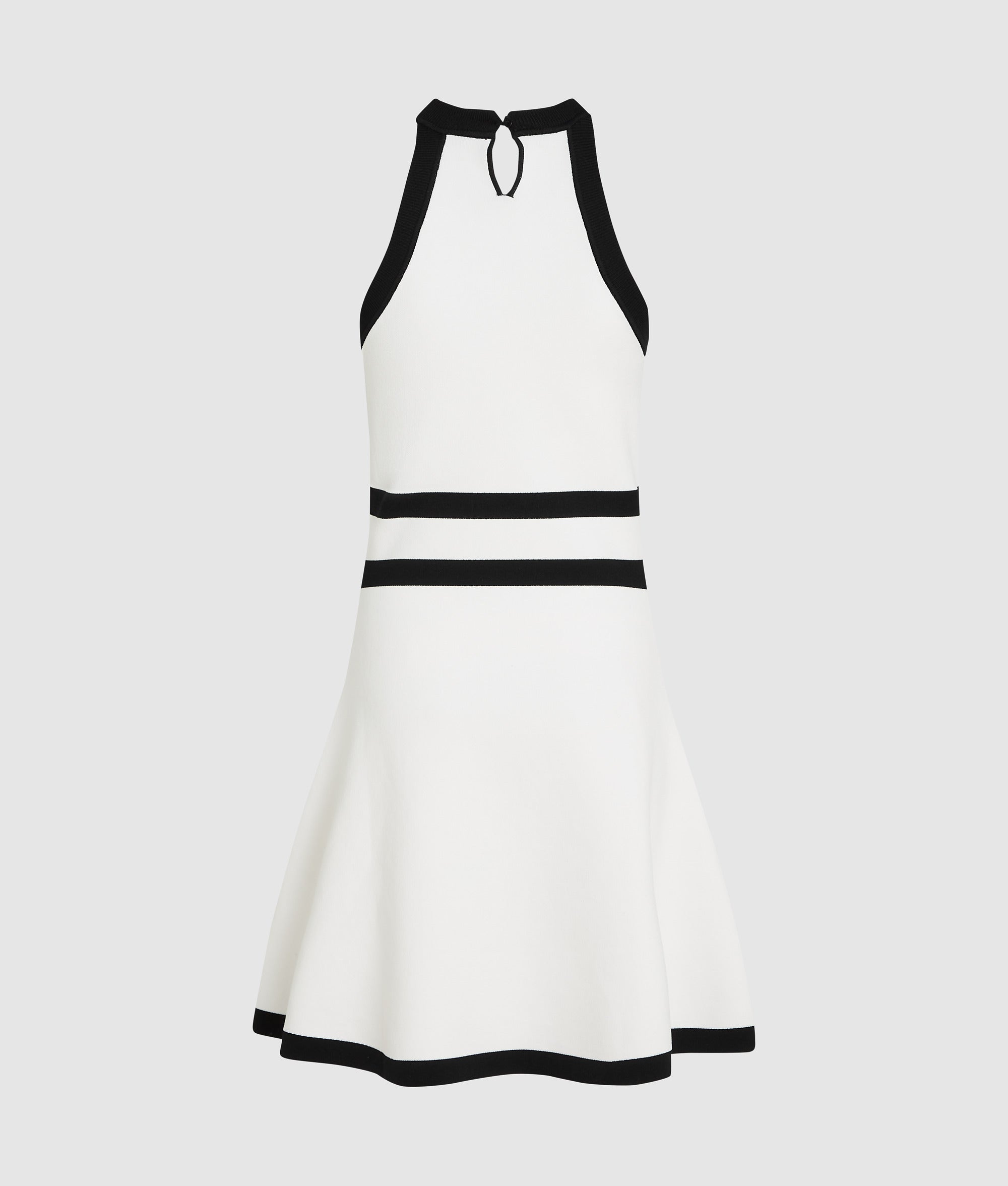 Karl DNA belted knit dress