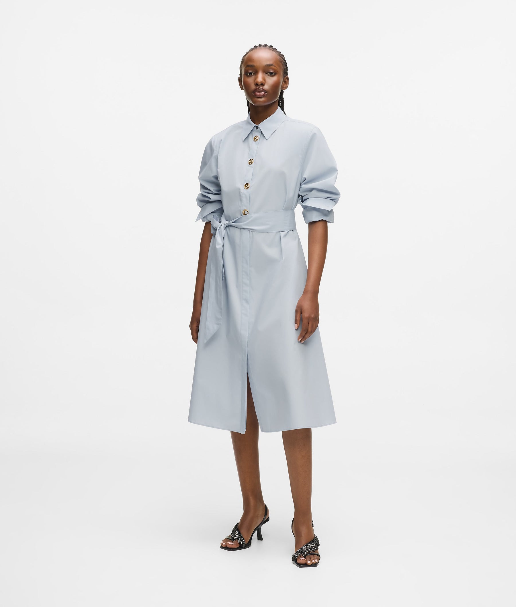 Karl letters shirt dress