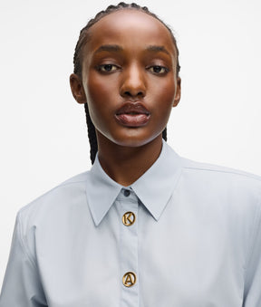 Karl letters shirt dress