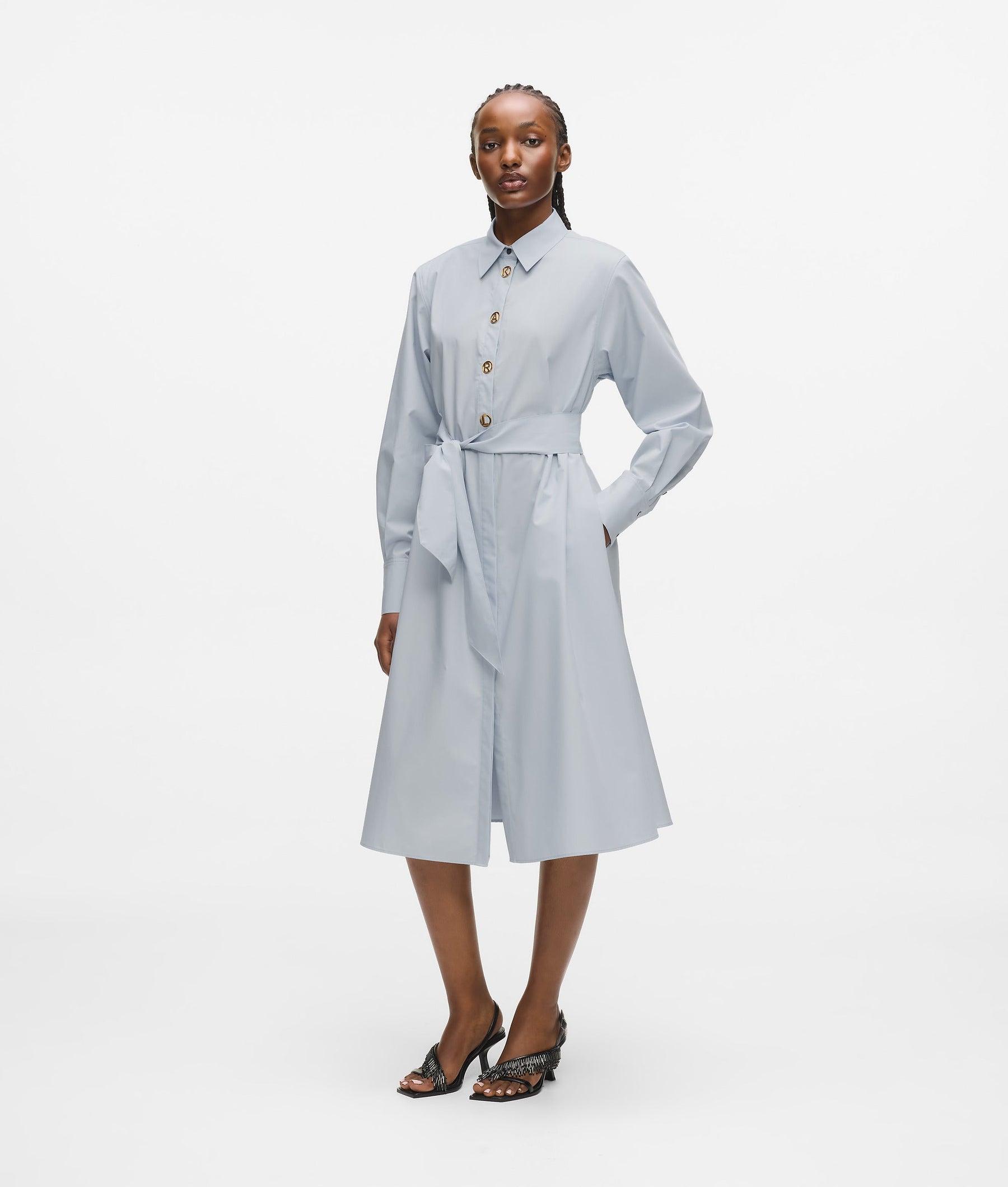 Karl letters shirt dress