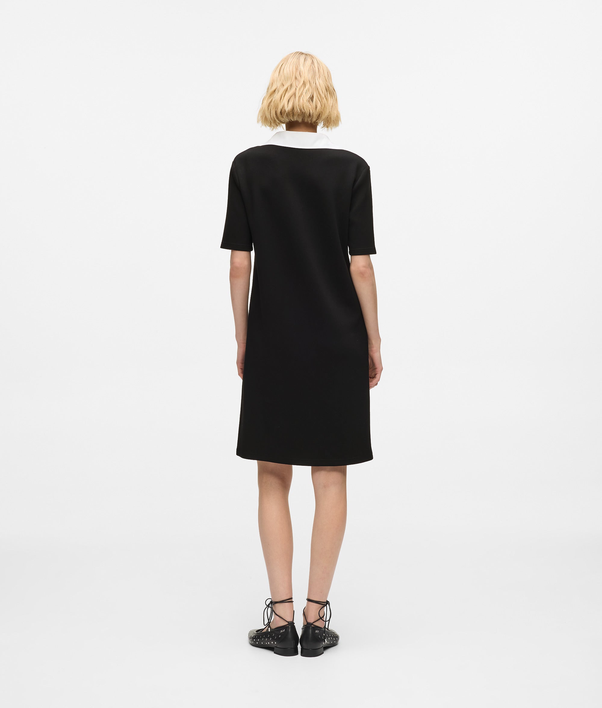 Signature collar polo dress