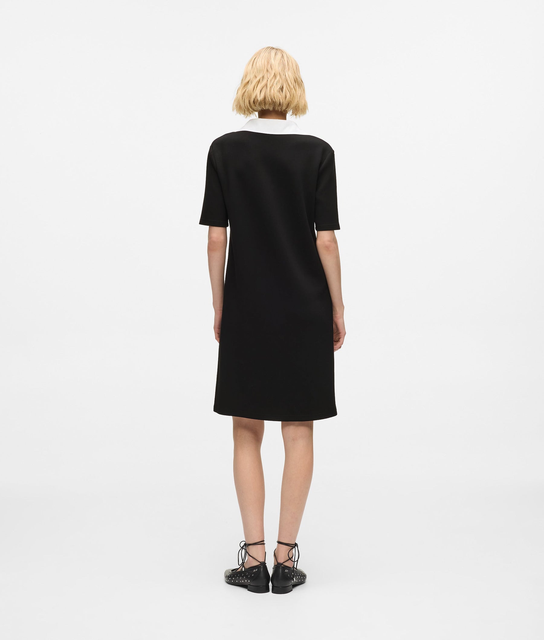 Signature collar polo dress