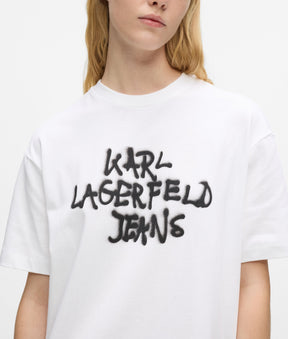 Graffiti T-shirt dress