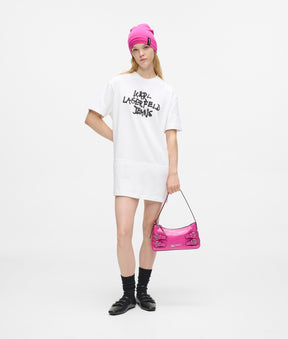 Graffiti T-shirt dress
