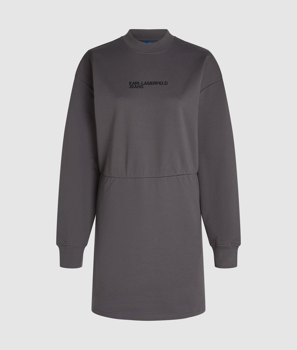 Blouson sweatshirt dress