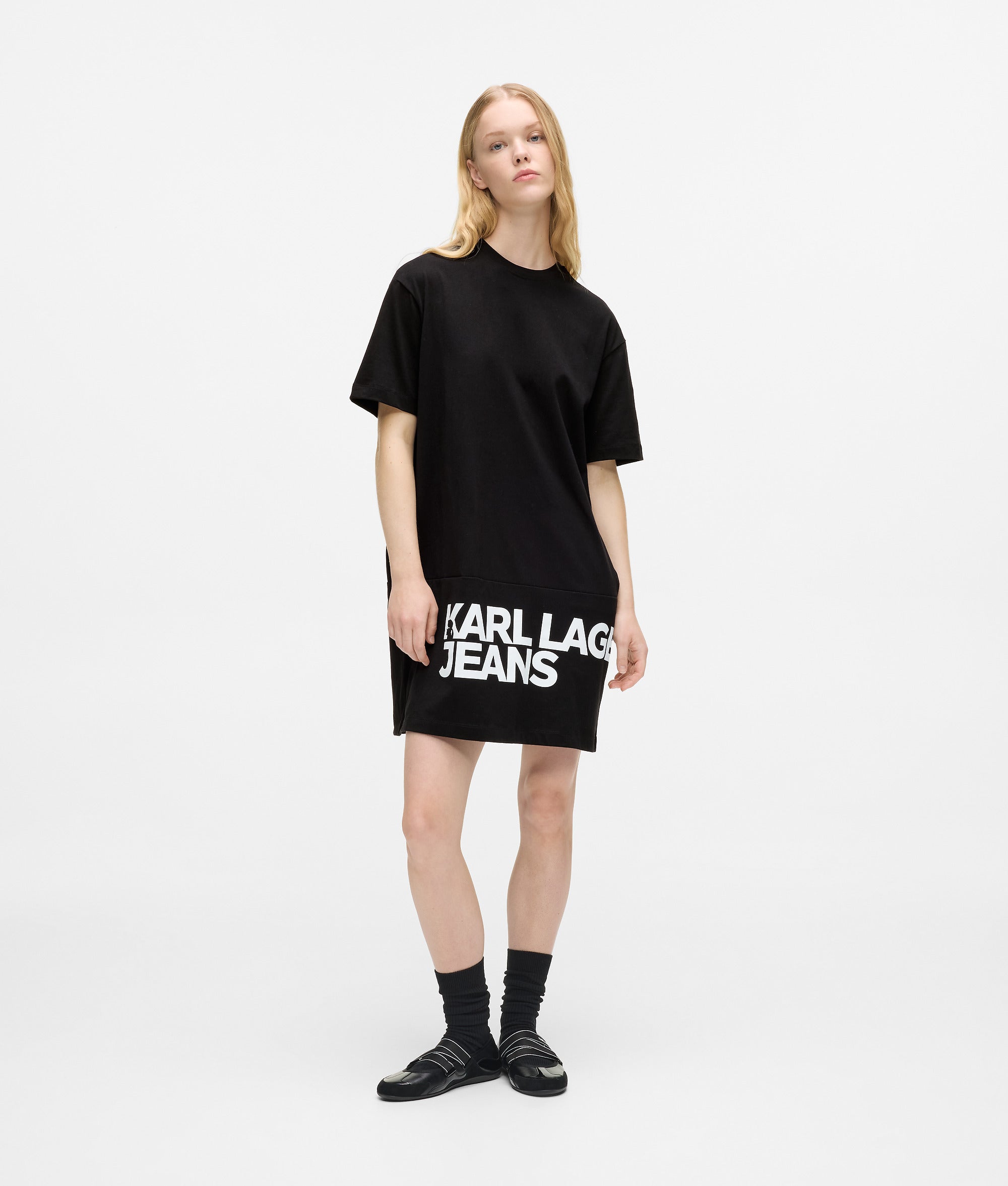 Logo T-shirt dress
