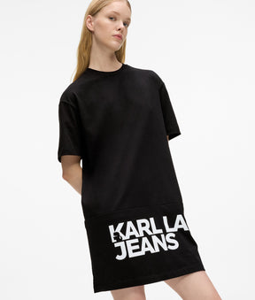 Logo T-shirt dress