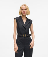 Karl DNA studded gilet