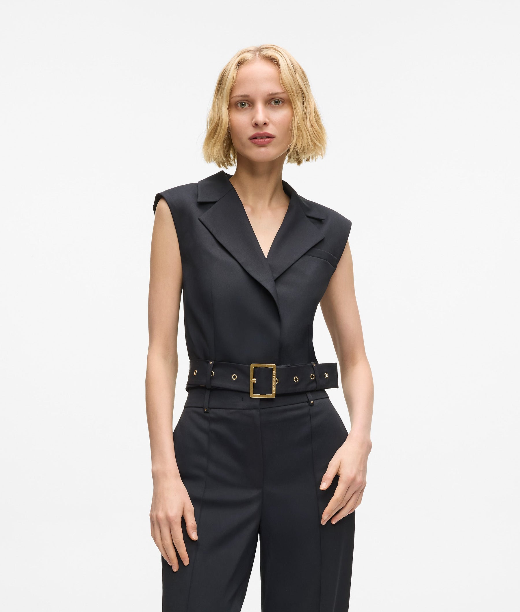 Karl DNA studded gilet