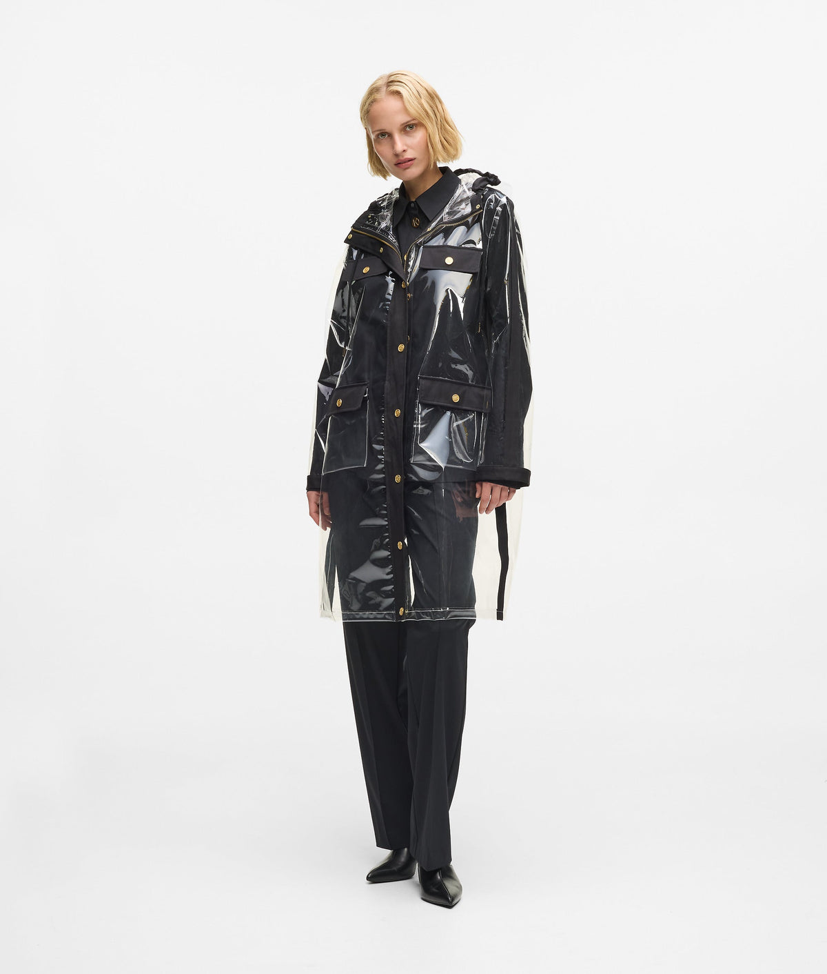 Transparent raincoat