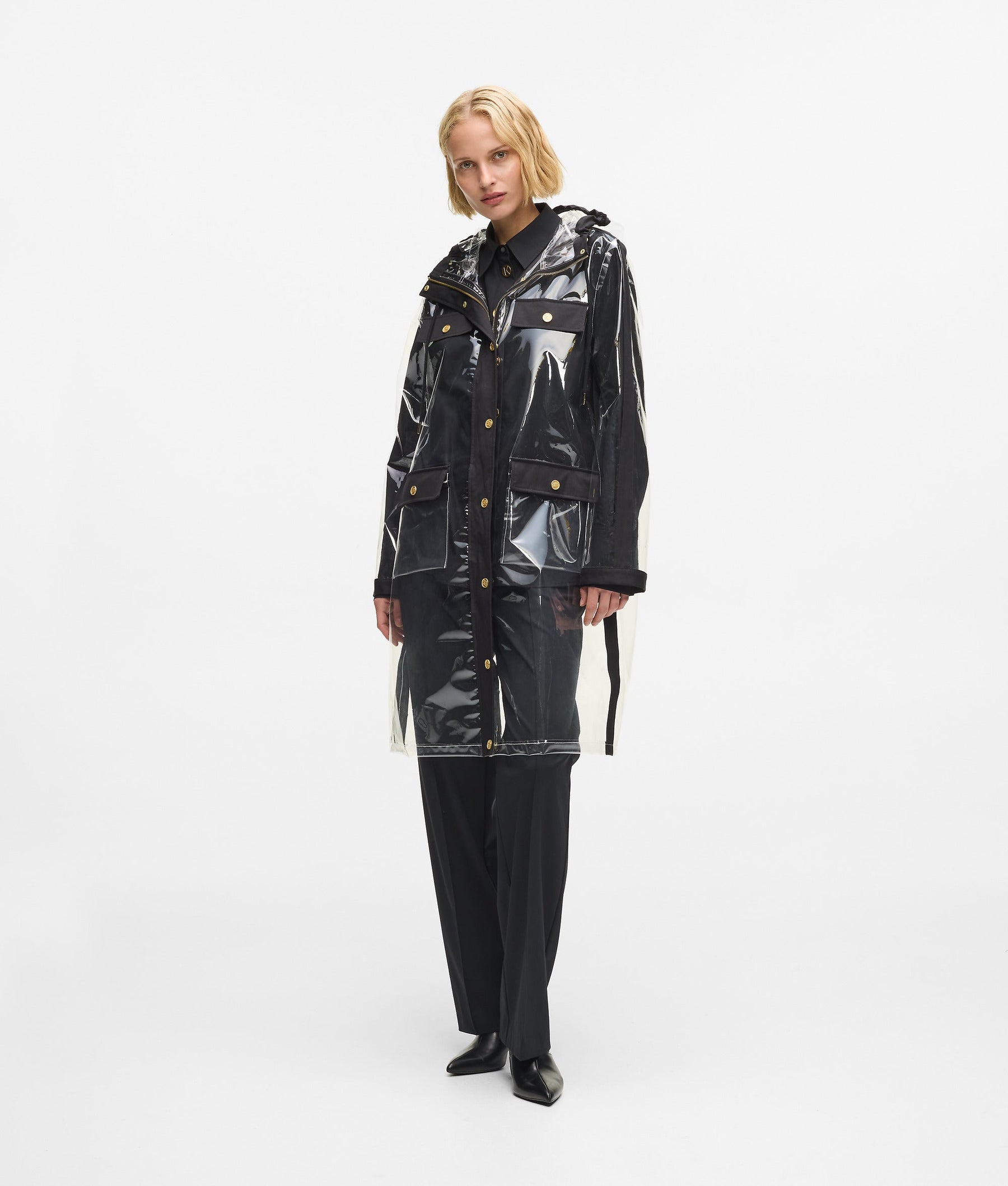 Transparent raincoat