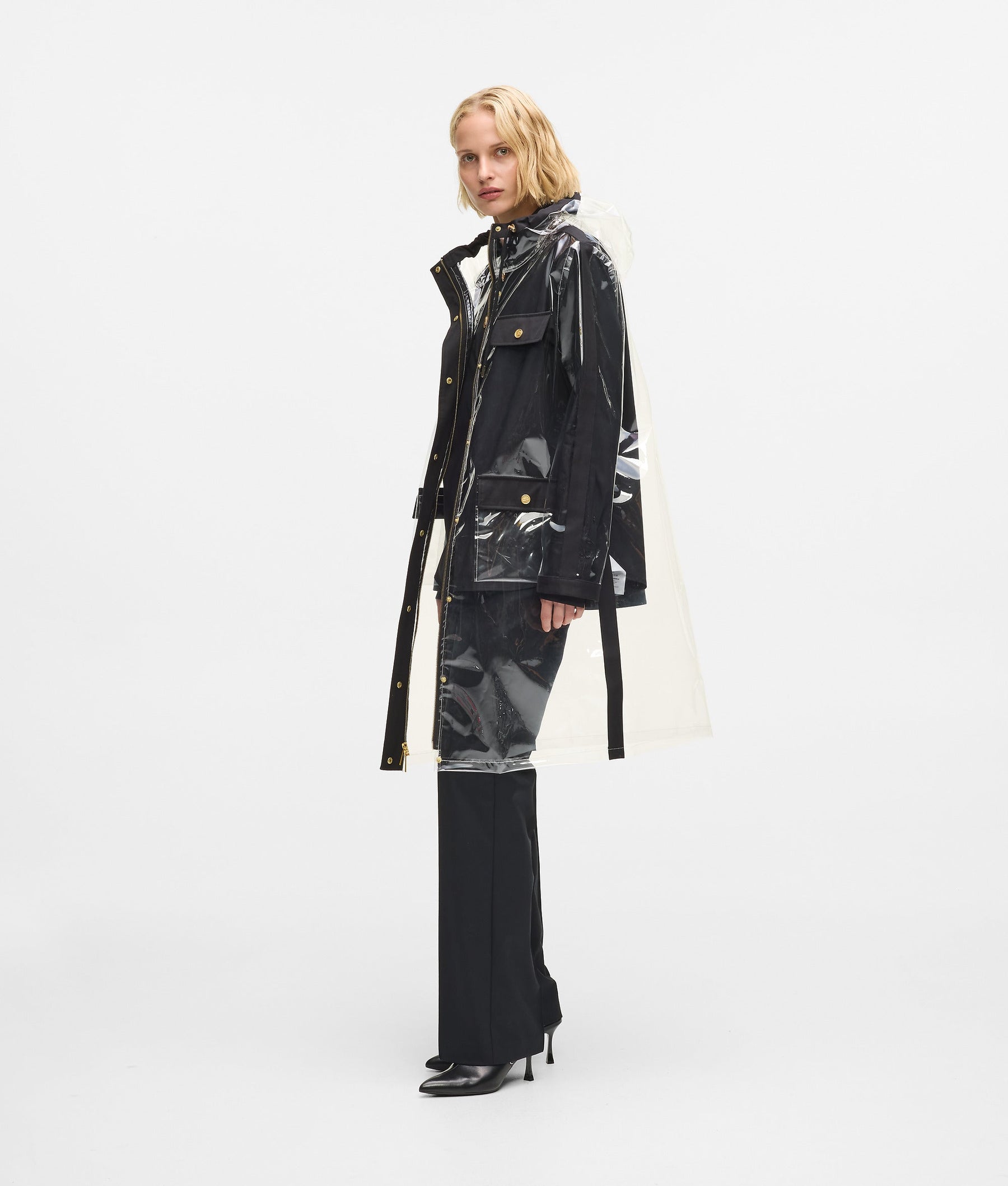 Transparent raincoat