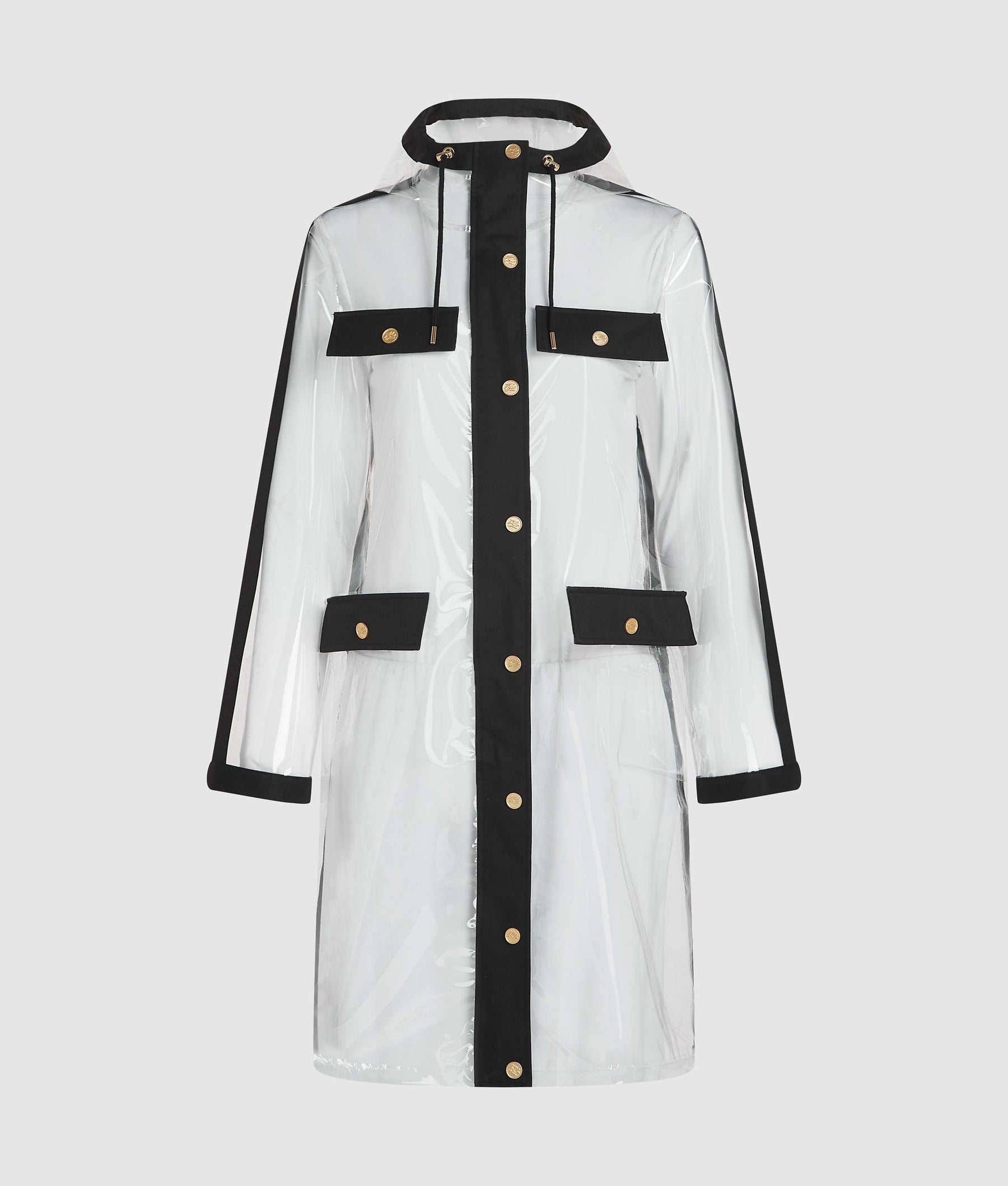 Transparent raincoat