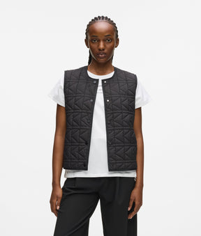 Lightweight quilted gilet
