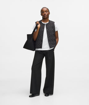 Lightweight quilted gilet