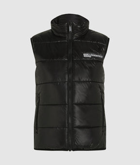 Reversible padded gilet
