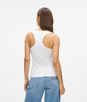 Autograph ribbed vest