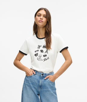 Karl charms T-shirt