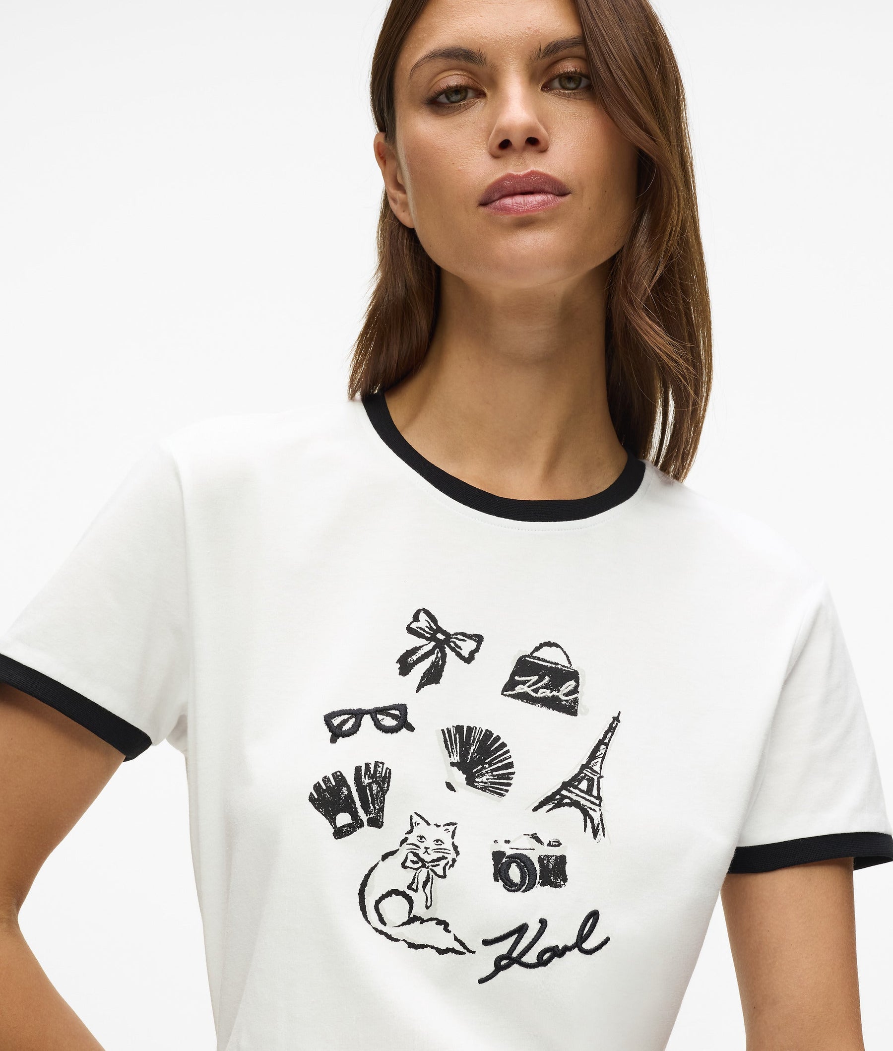 Karl charms T-shirt