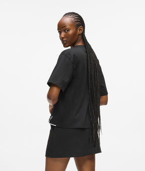 Signature hem V-neck T-shirt