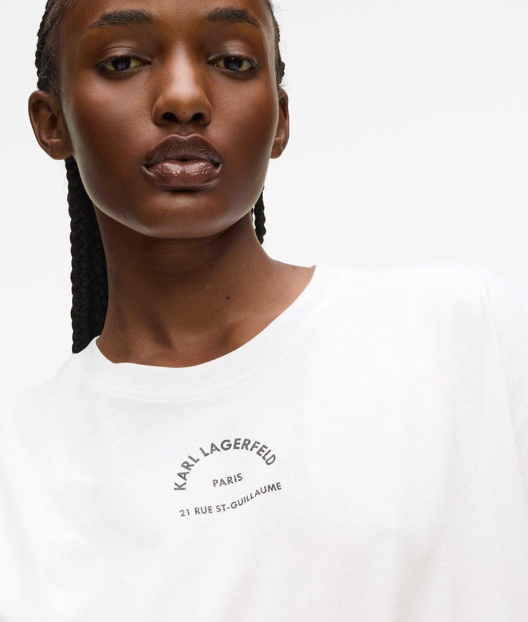 Rue St-Guillaume glitter T-shirt