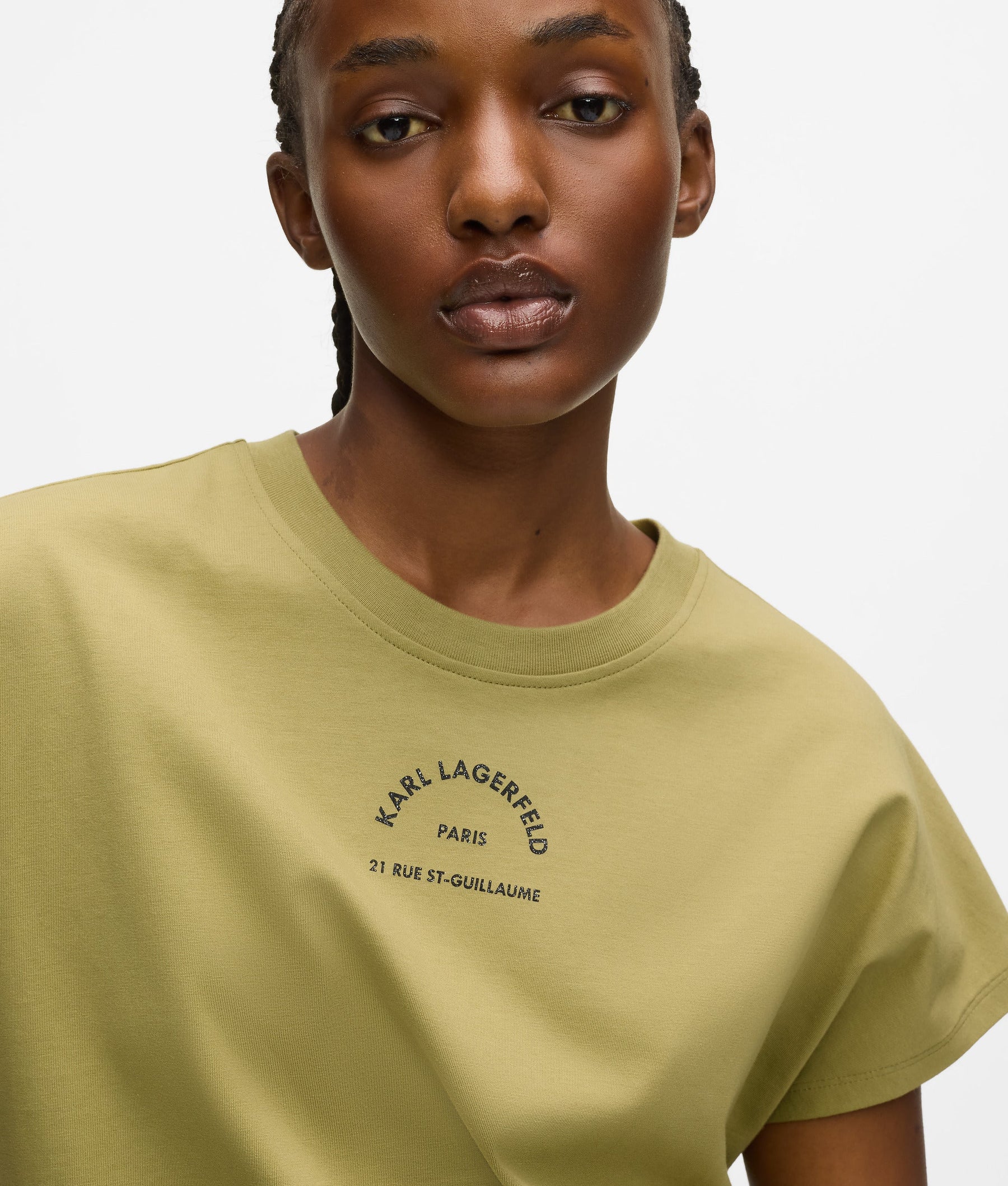 Rue St-Guillaume glitter T-shirt