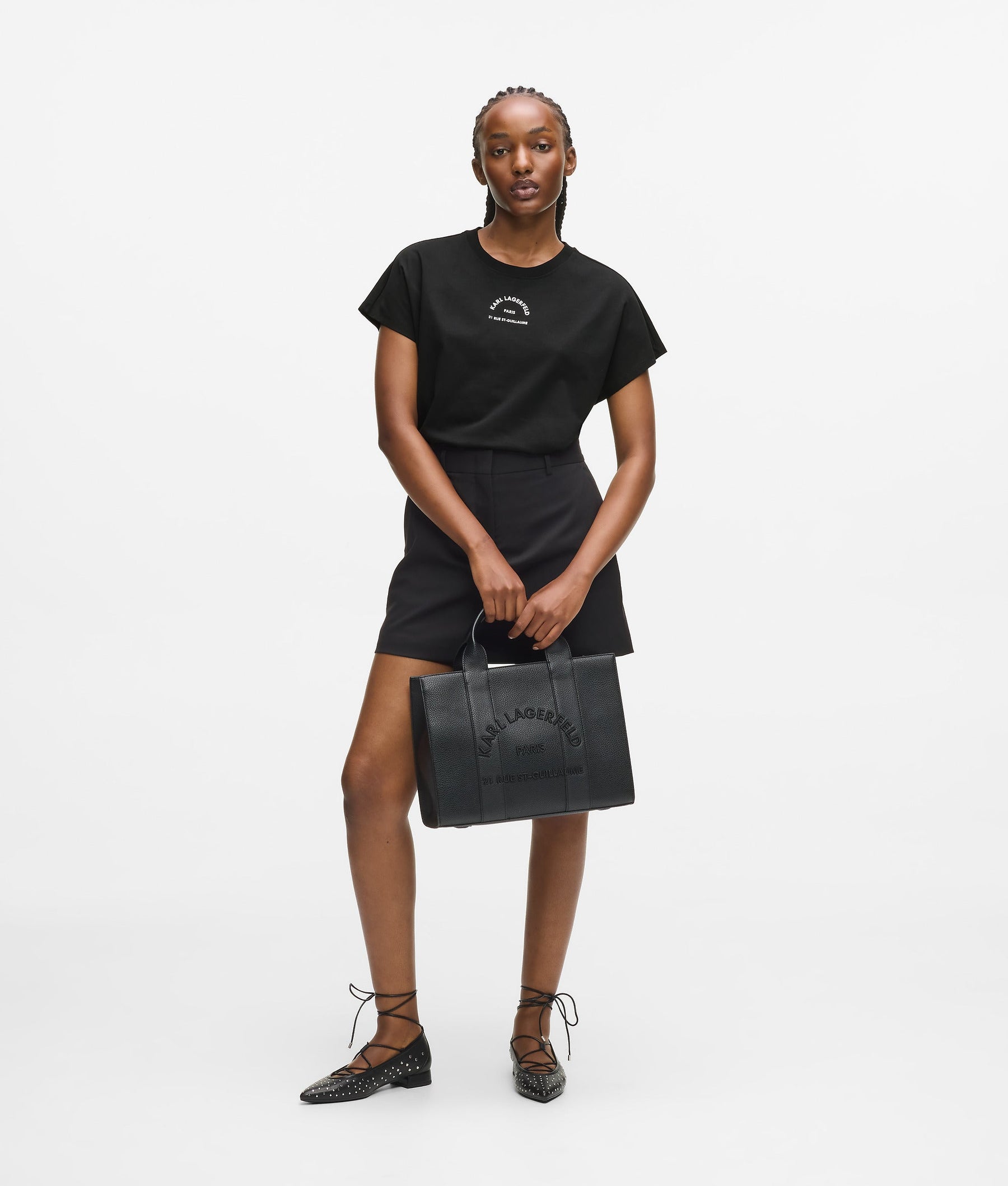 Rue St-Guillaume glitter T-shirt