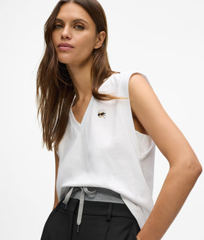 Ikon V-neck tank top