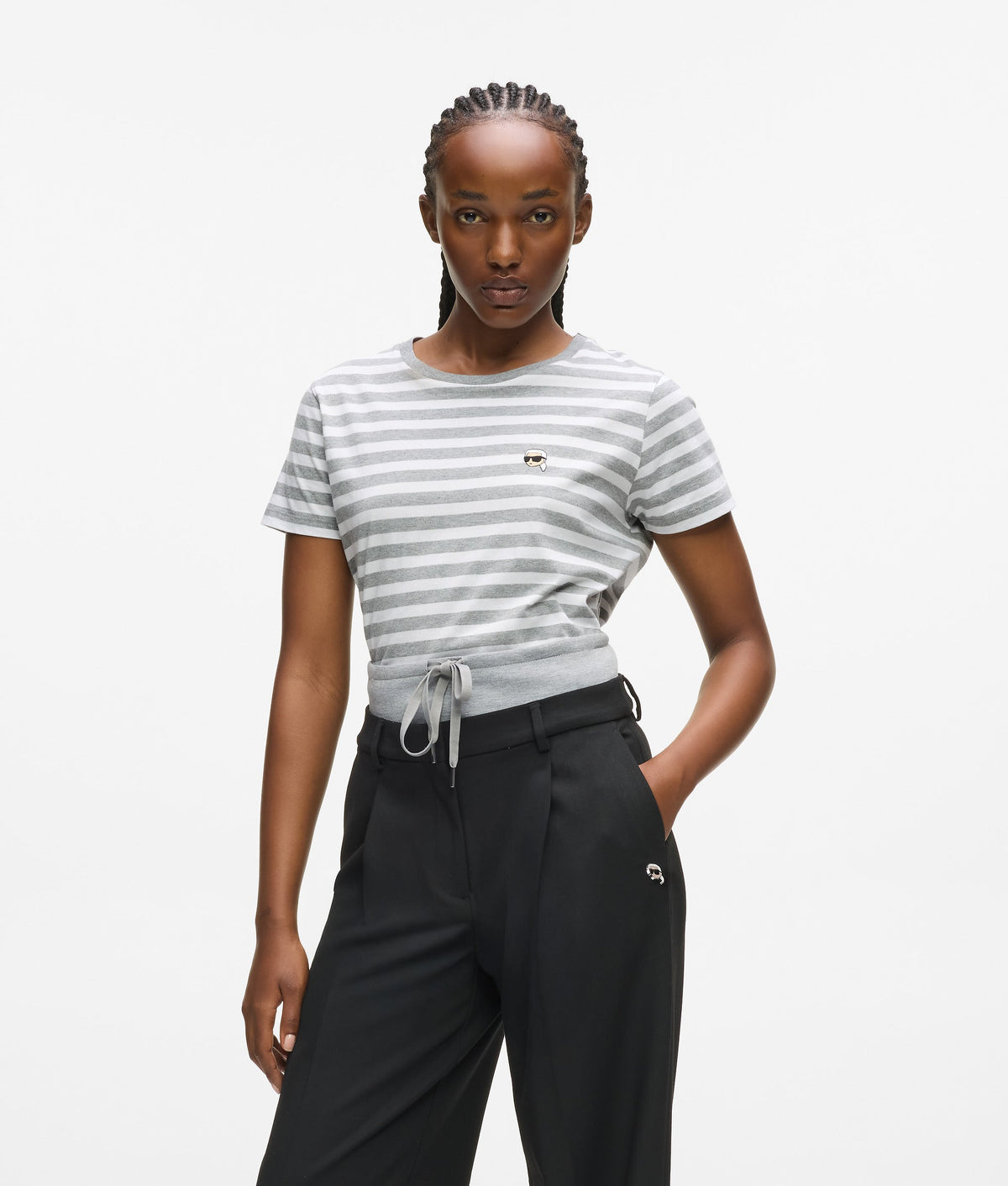 Ikon striped T-shirt