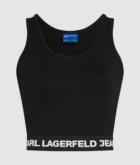Logo tape vest