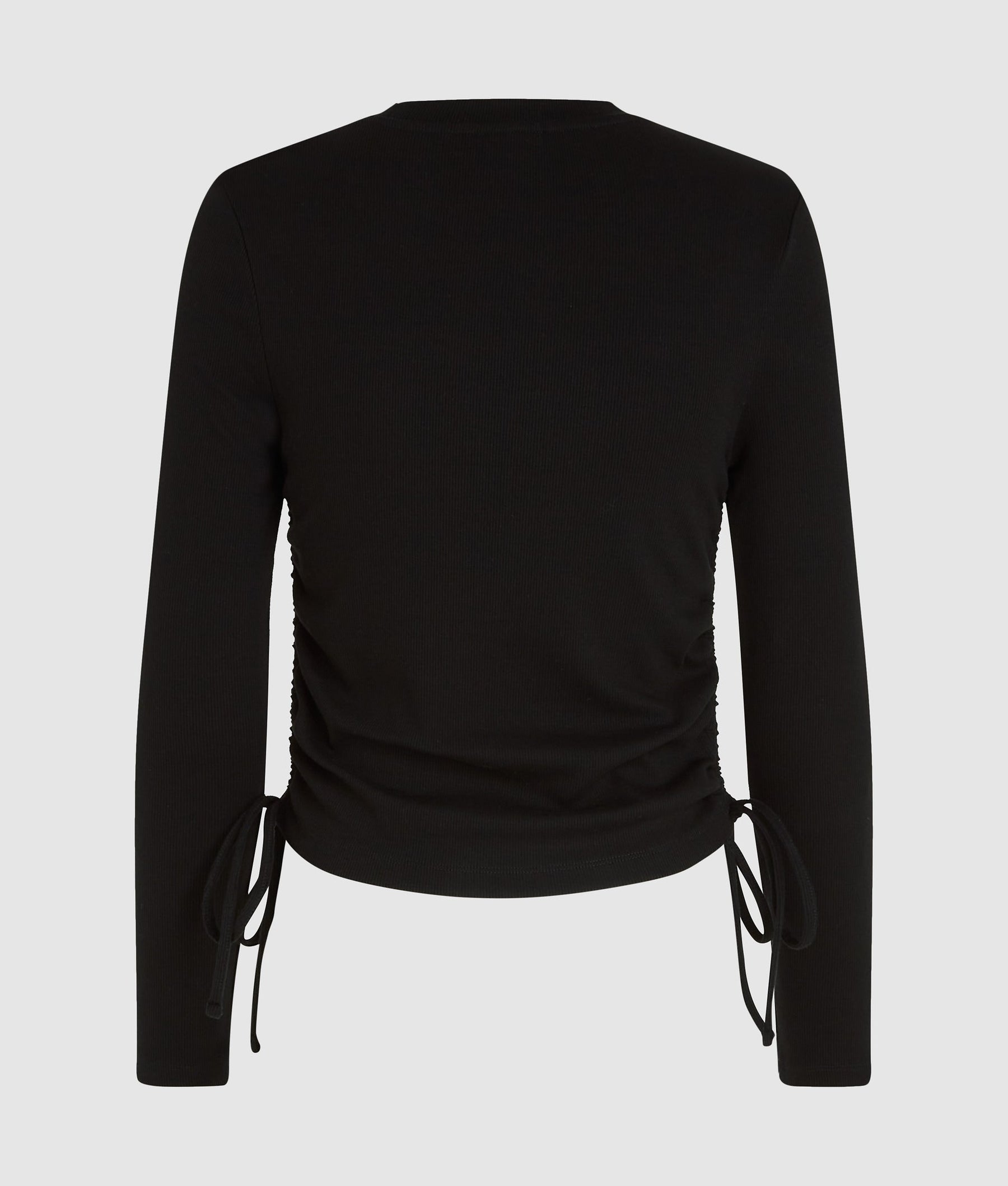 Ruched ribbed top