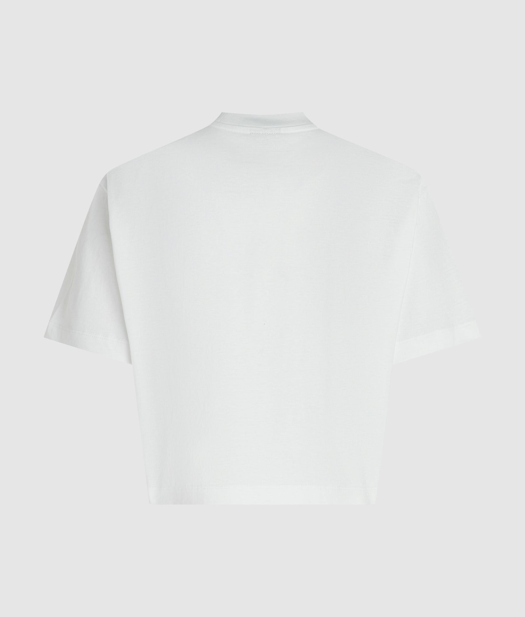 Cropped graffiti T-shirt