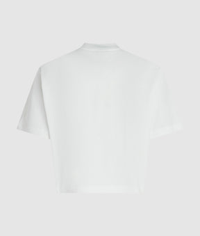 Cropped graffiti T-shirt